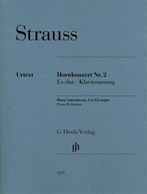 Cover: 9790201812557 | Horn Concerto No. 2 in E flat major | Richard Strauss | Taschenbuch