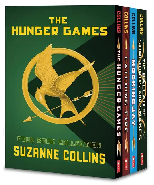 Cover: 9781339042657 | Hunger Games 4-Book Paperback Box Set (the Hunger Games, Catching...