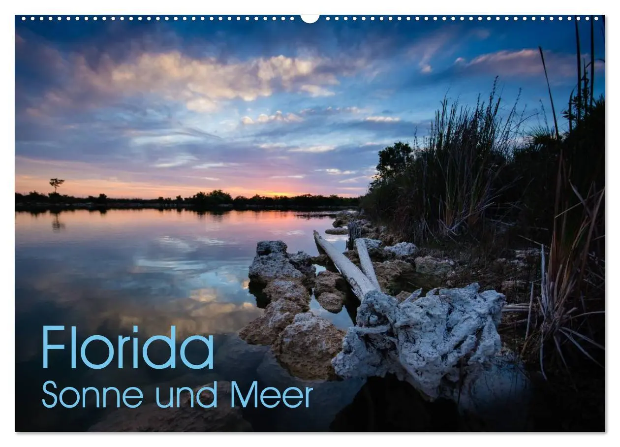 Cover: 9783516052657 | Florida. Sonne und Meer (Wandkalender 2026 DIN A2 quer), CALVENDO...