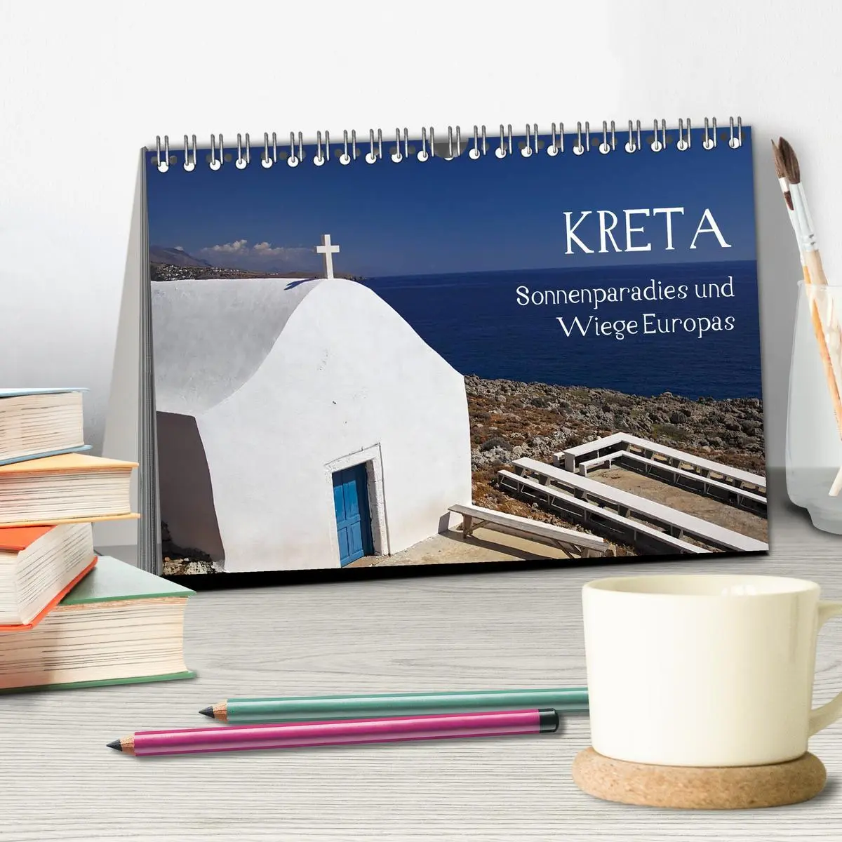 Bild: 9783516122657 | Kreta - Sonnenparadies und Wiege Europas (Tischkalender 2026 DIN A5...