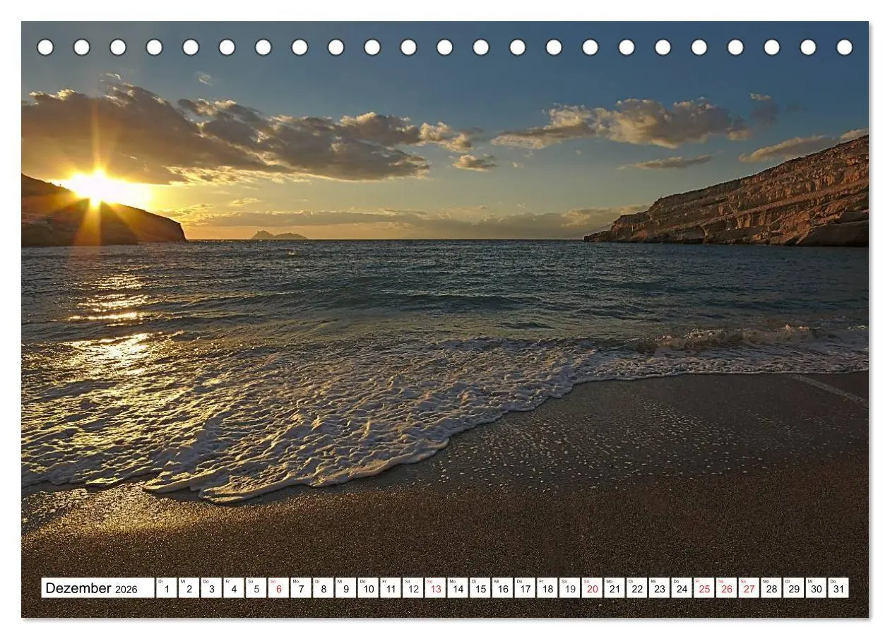 Bild: 9783516122657 | Kreta - Sonnenparadies und Wiege Europas (Tischkalender 2026 DIN A5...