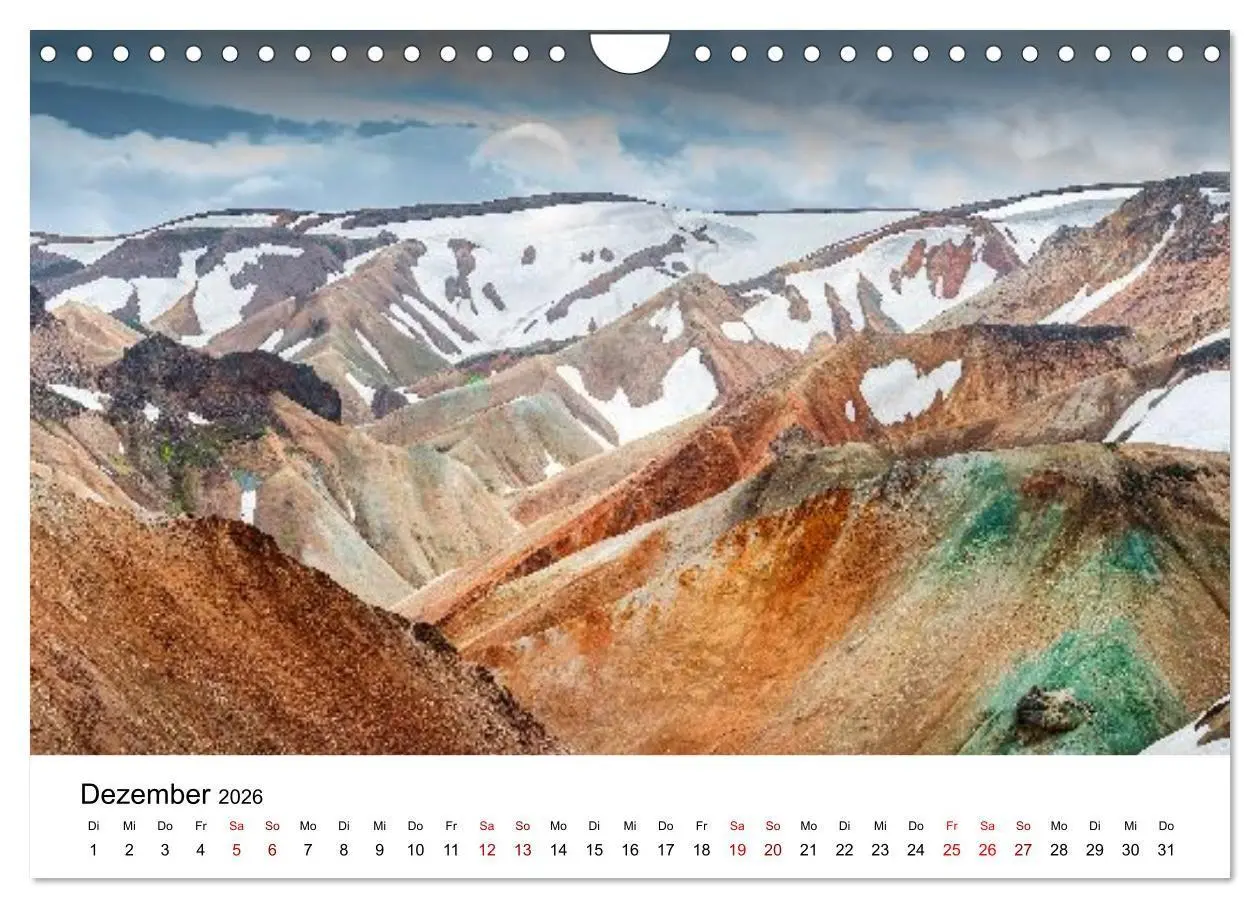 Bild: 9783516672657 | Island - Elemente der Natur (Wandkalender 2026 DIN A4 quer),...