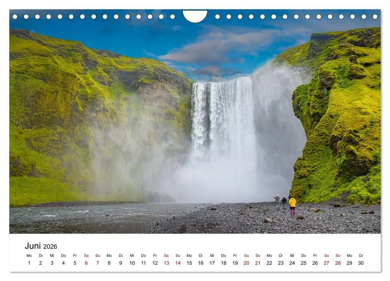 Bild: 9783516672657 | Island - Elemente der Natur (Wandkalender 2026 DIN A4 quer),...