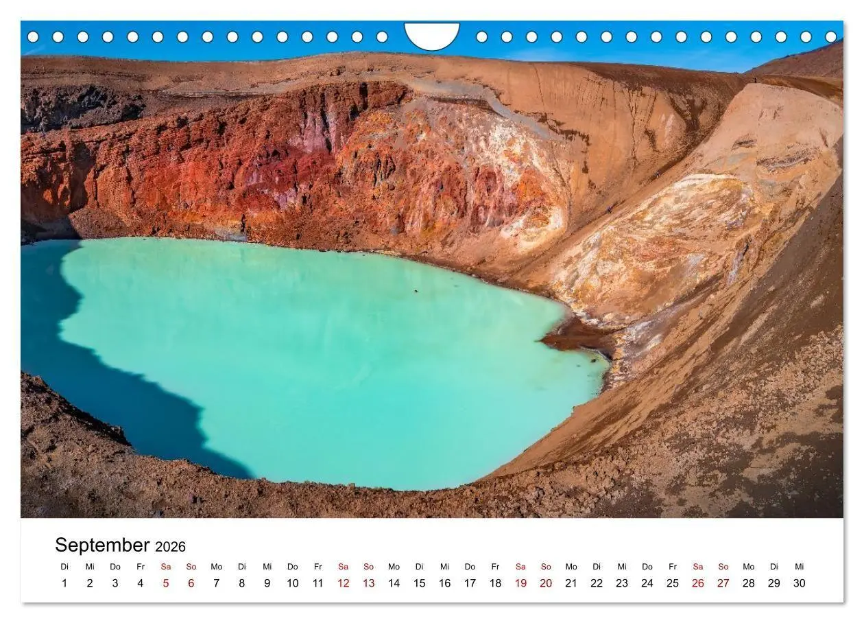 Bild: 9783516672657 | Island - Elemente der Natur (Wandkalender 2026 DIN A4 quer),...