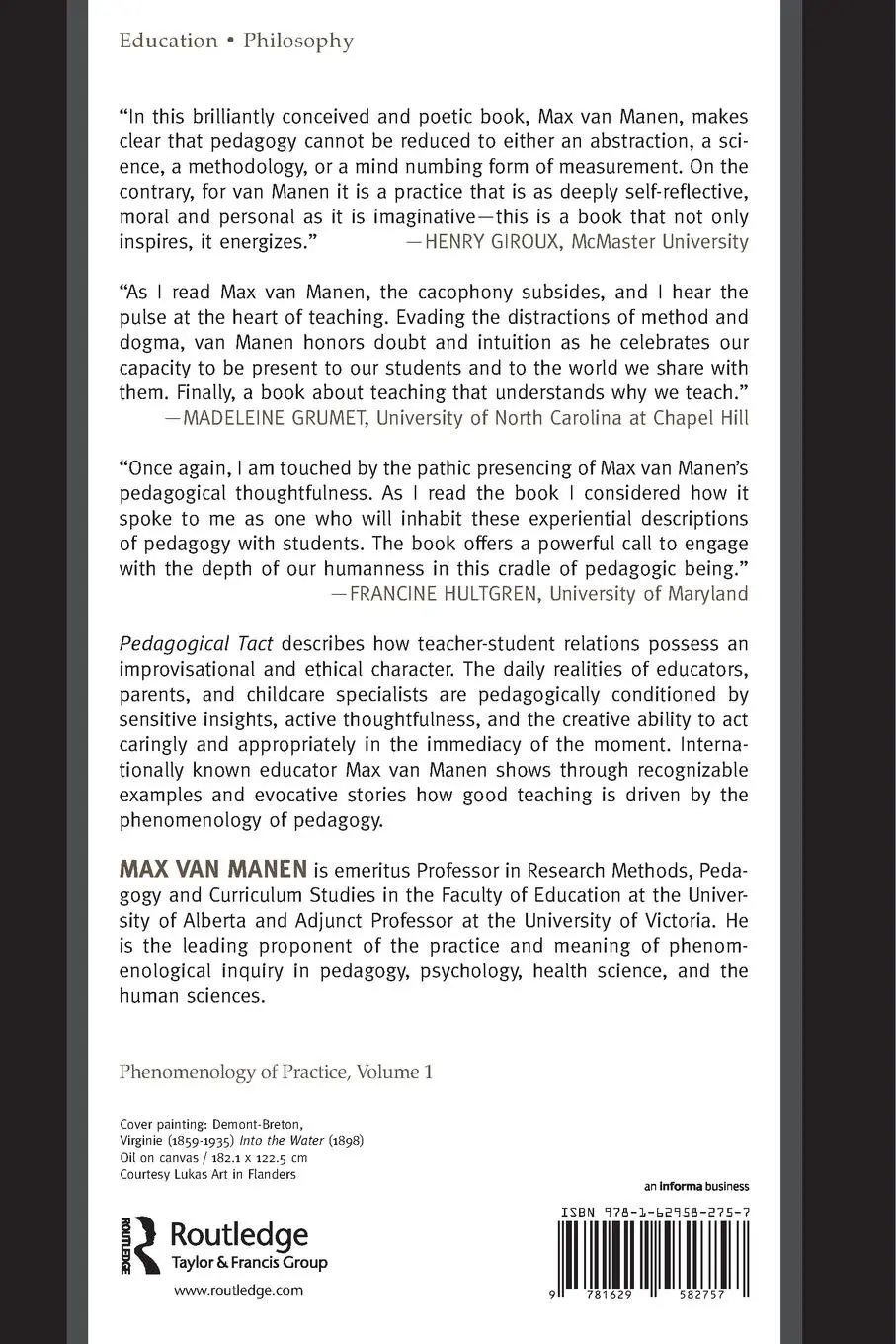 Rückseite: 9781629582757 | Pedagogical Tact | Knowing What to Do When You Don't Know What to Do
