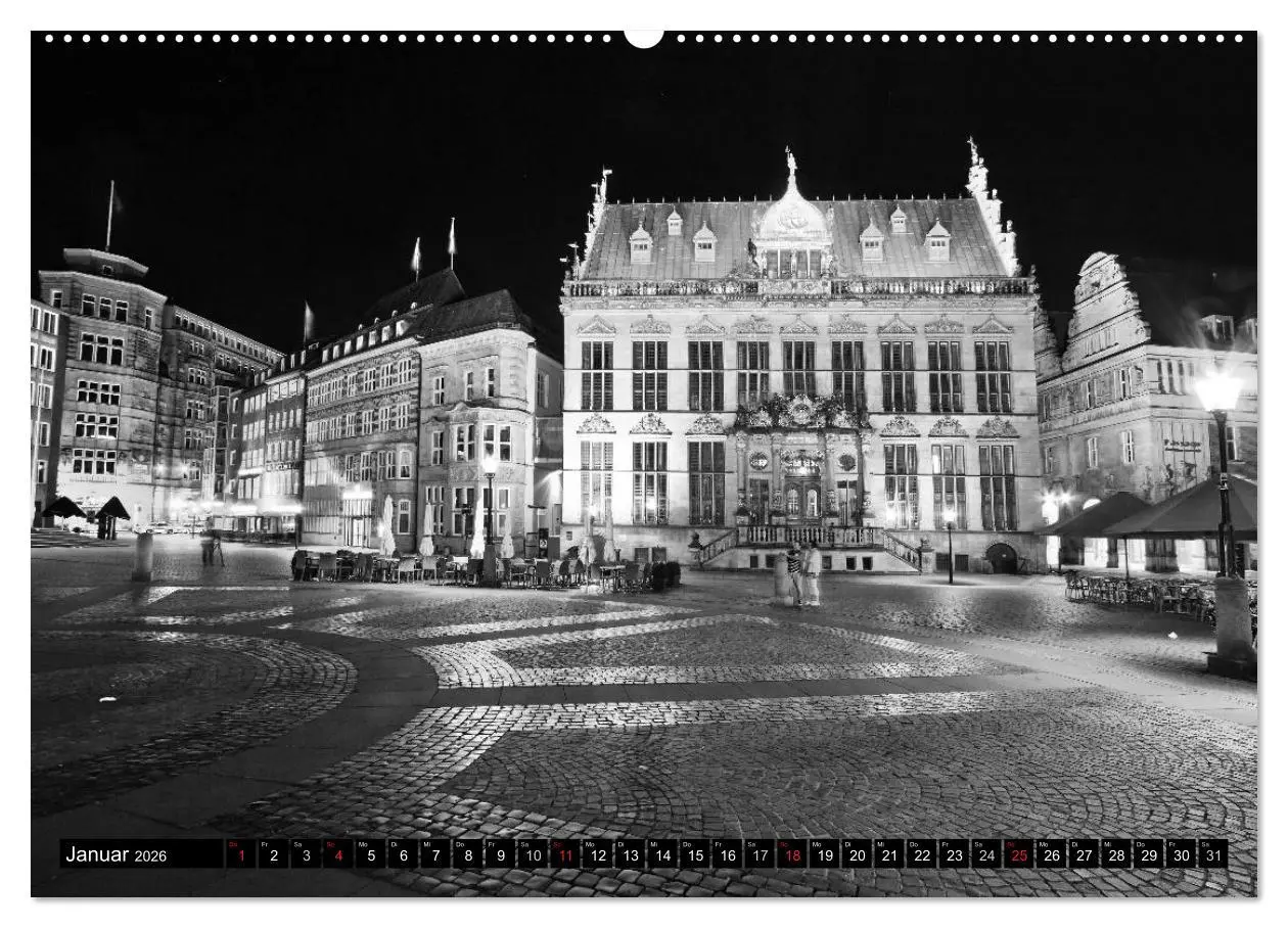 Bild: 9783516042757 | Historisches Bremen (Wandkalender 2026 DIN A2 quer), CALVENDO...