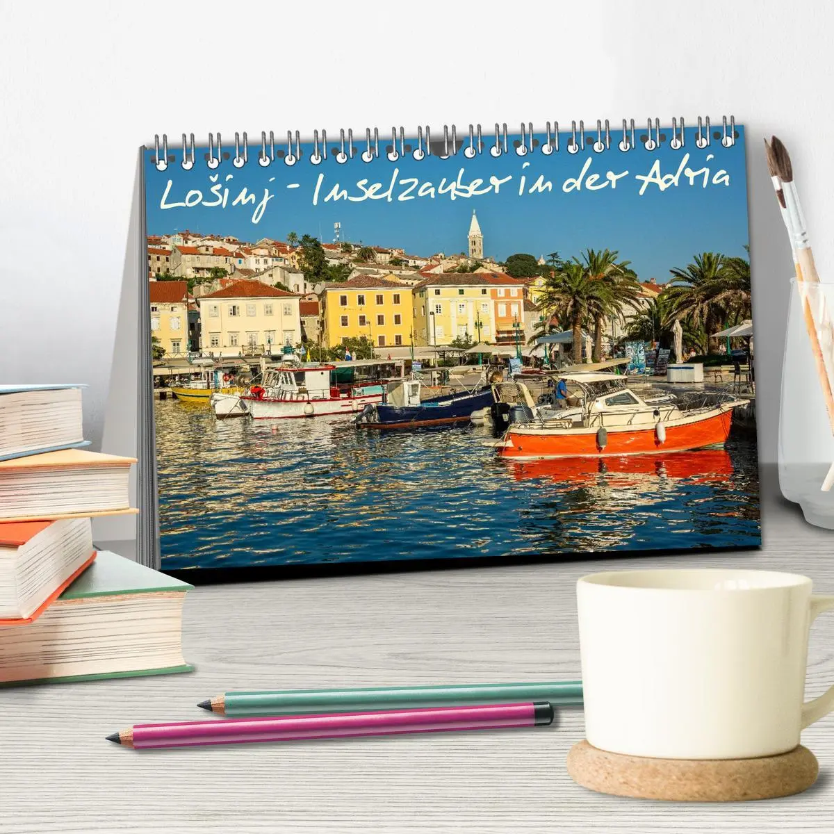 Bild: 9783516592757 | Lo¿inj - Inselzauber in der Adria (Tischkalender 2026 DIN A5 quer),...