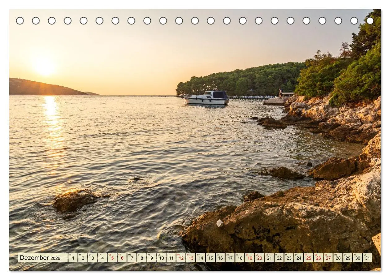 Bild: 9783516592757 | Lo¿inj - Inselzauber in der Adria (Tischkalender 2026 DIN A5 quer),...