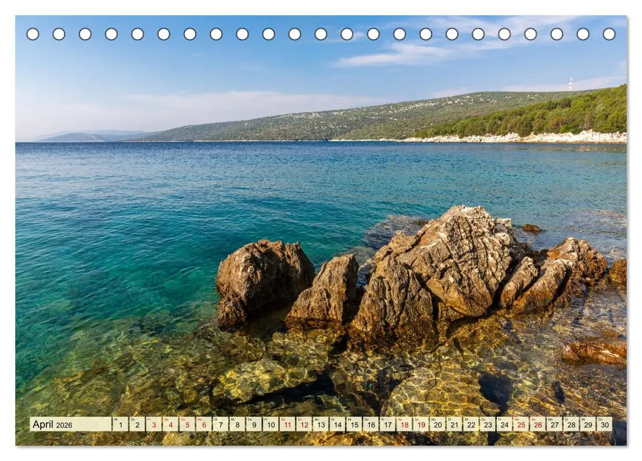 Bild: 9783516592757 | Lo¿inj - Inselzauber in der Adria (Tischkalender 2026 DIN A5 quer),...