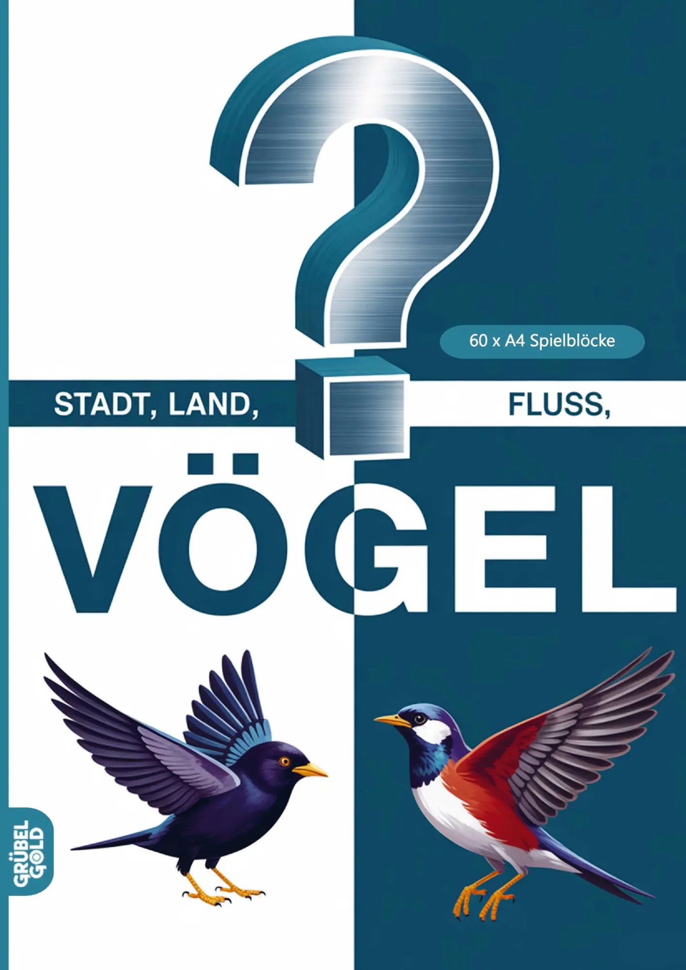 Cover: 9783693192757 | Stadt, Land, Fluss, Vögel | Grübelgold Rätselhefte | Taschenbuch