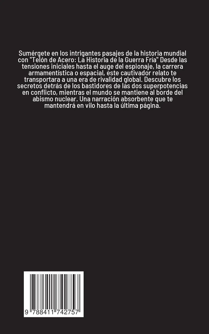 Rückseite: 9788411742757 | Telón de Acero | La historia de la Guerra Fría | Andrés Feresin | Buch