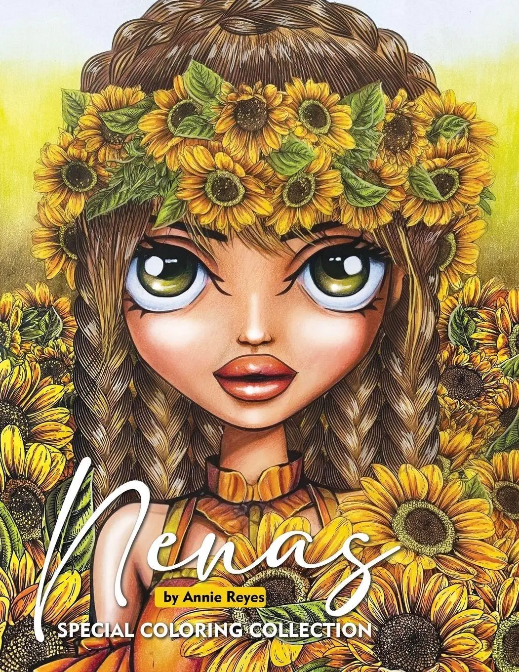 Cover: 9798989552757 | Nenas. Special Coloring Collection. Coloring Book for Relaxation