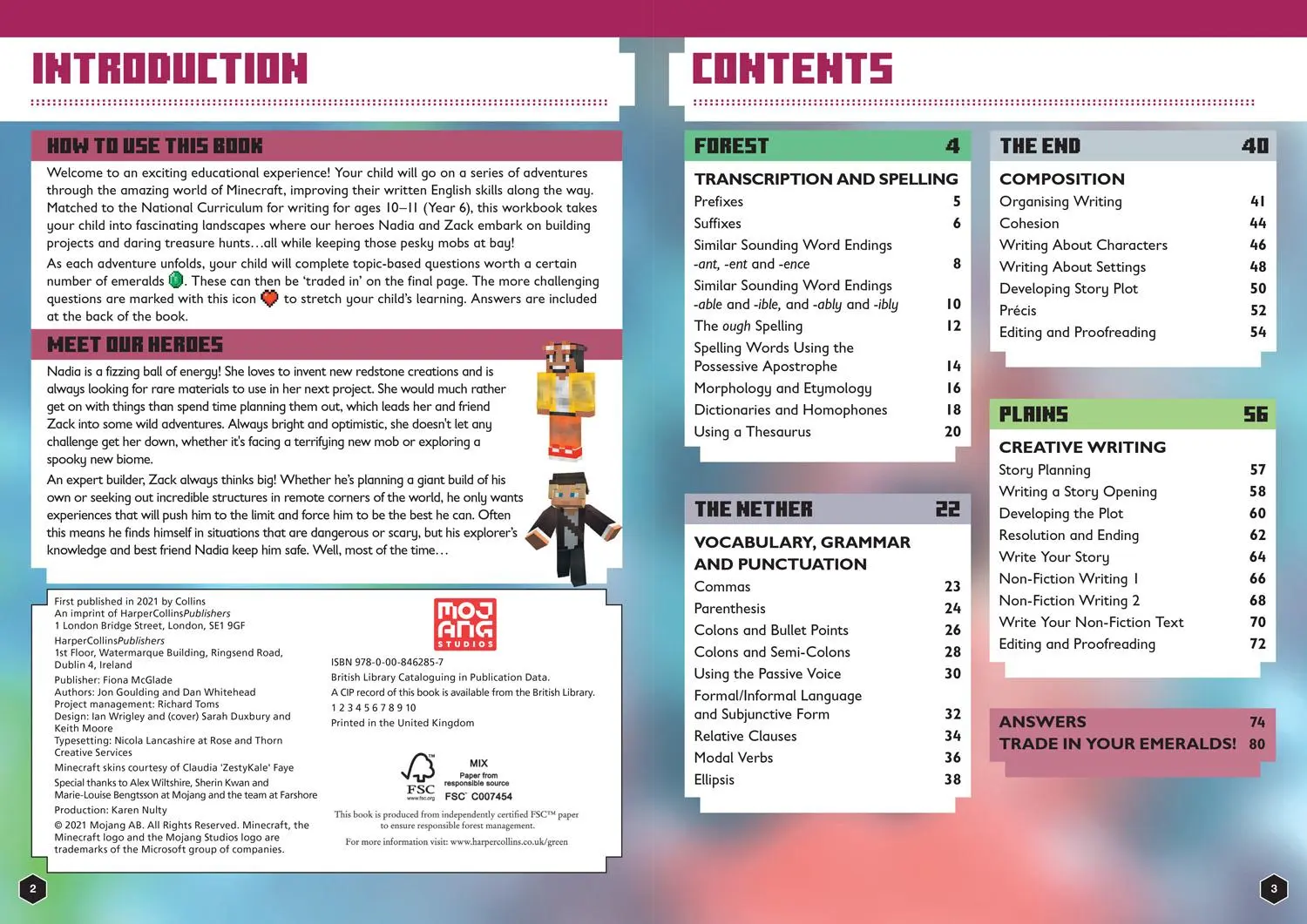 Bild: 9780008462857 | MNCRFT E_MNCRFT ENG AGES 10-11 | Collins Ks2 | Taschenbuch | Englisch
