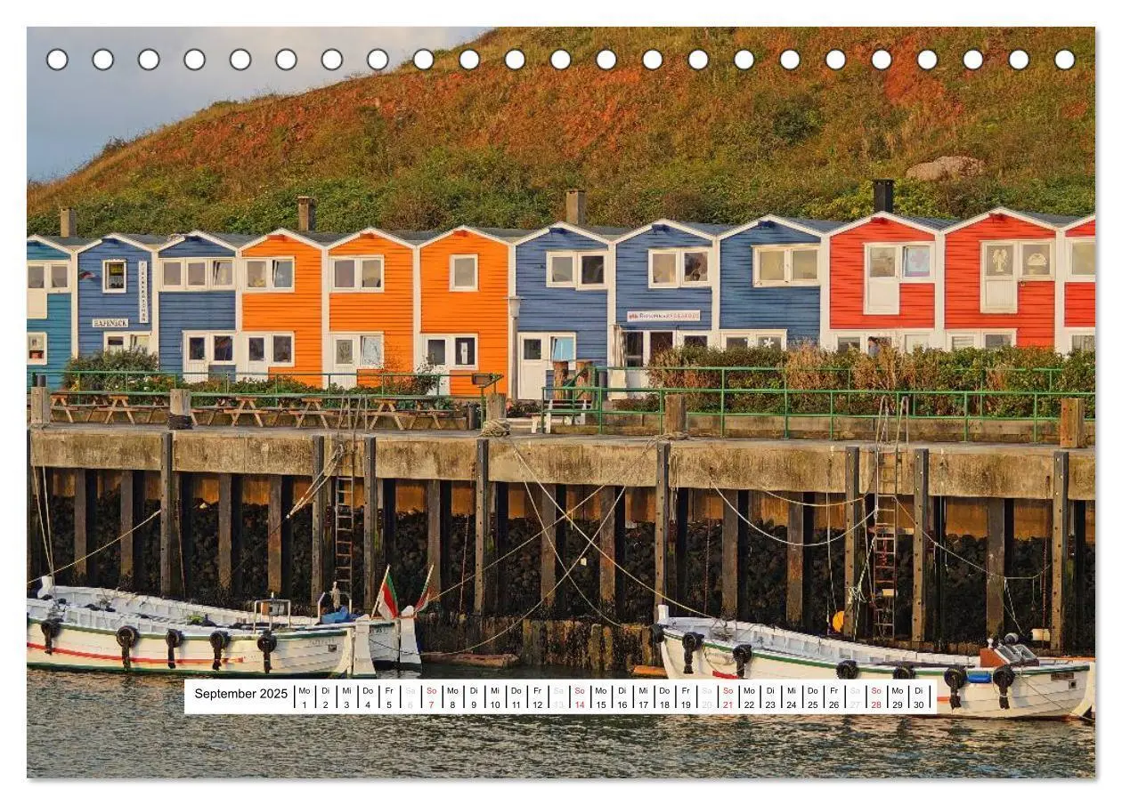 Bild: 9783435472857 | Hochsee-Insel Helgoland (Tischkalender 2025 DIN A5 quer), CALVENDO...