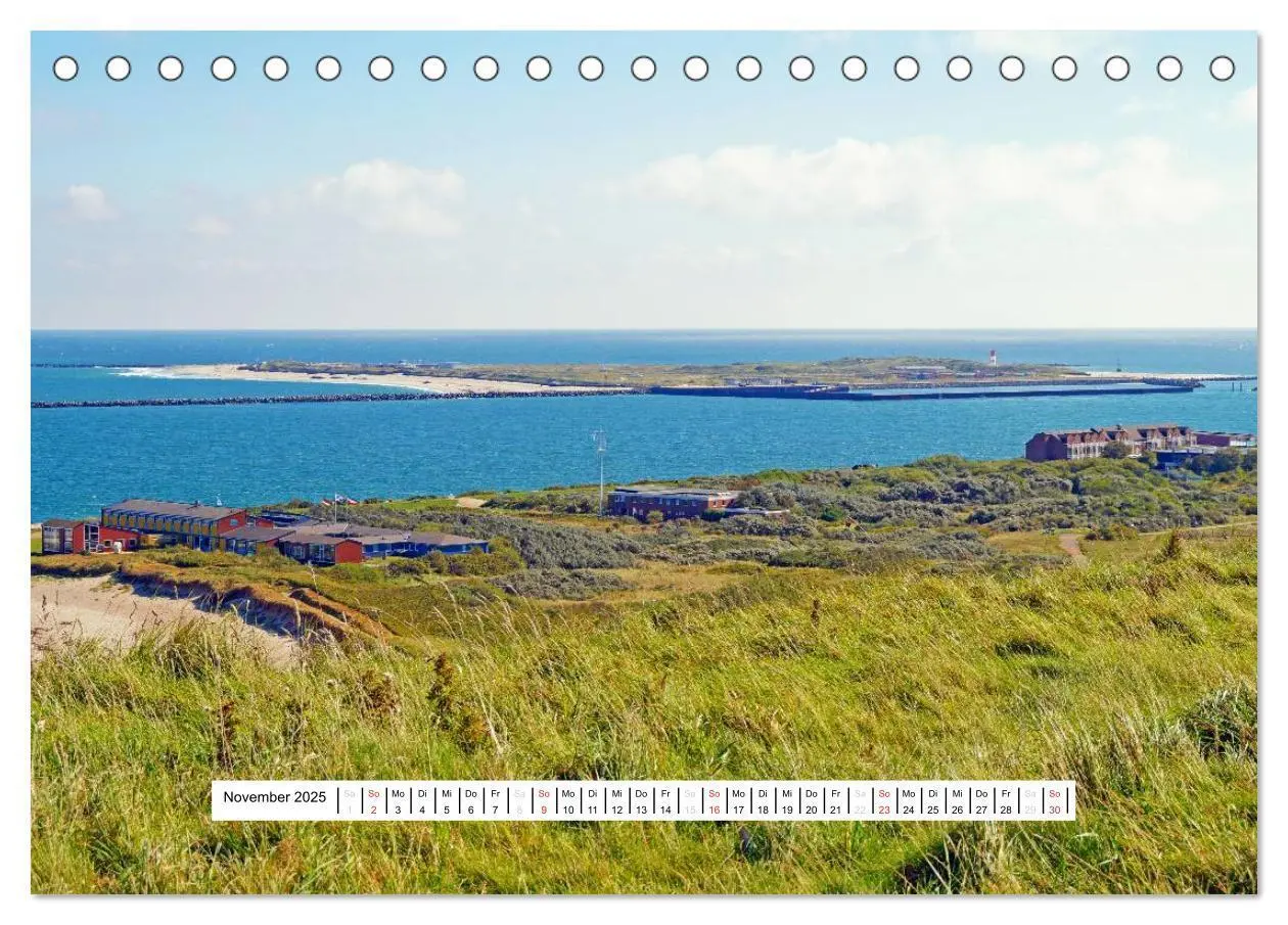 Bild: 9783435472857 | Hochsee-Insel Helgoland (Tischkalender 2025 DIN A5 quer), CALVENDO...
