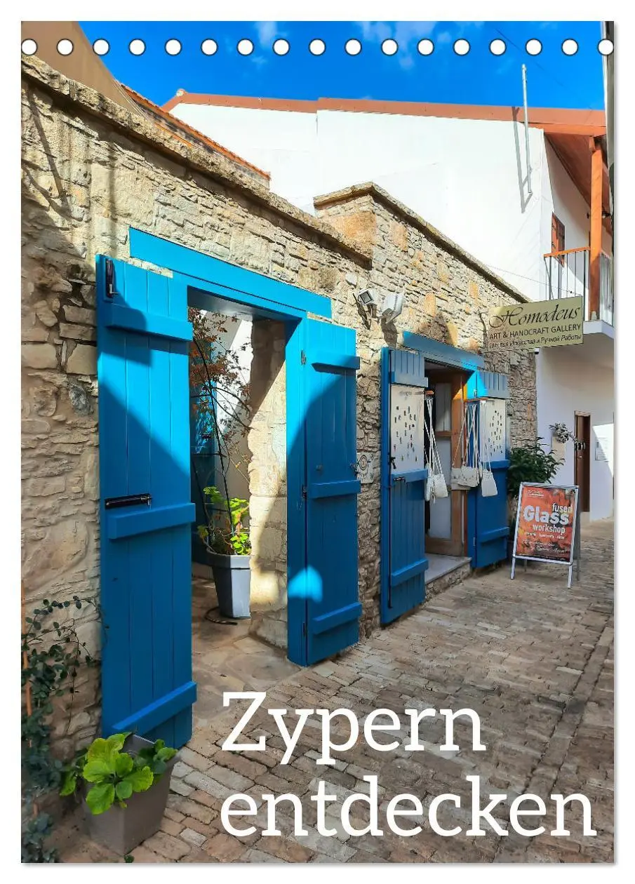 Cover: 9783457252857 | Zypern entdecken (Tischkalender 2026 DIN A5 hoch), CALVENDO...