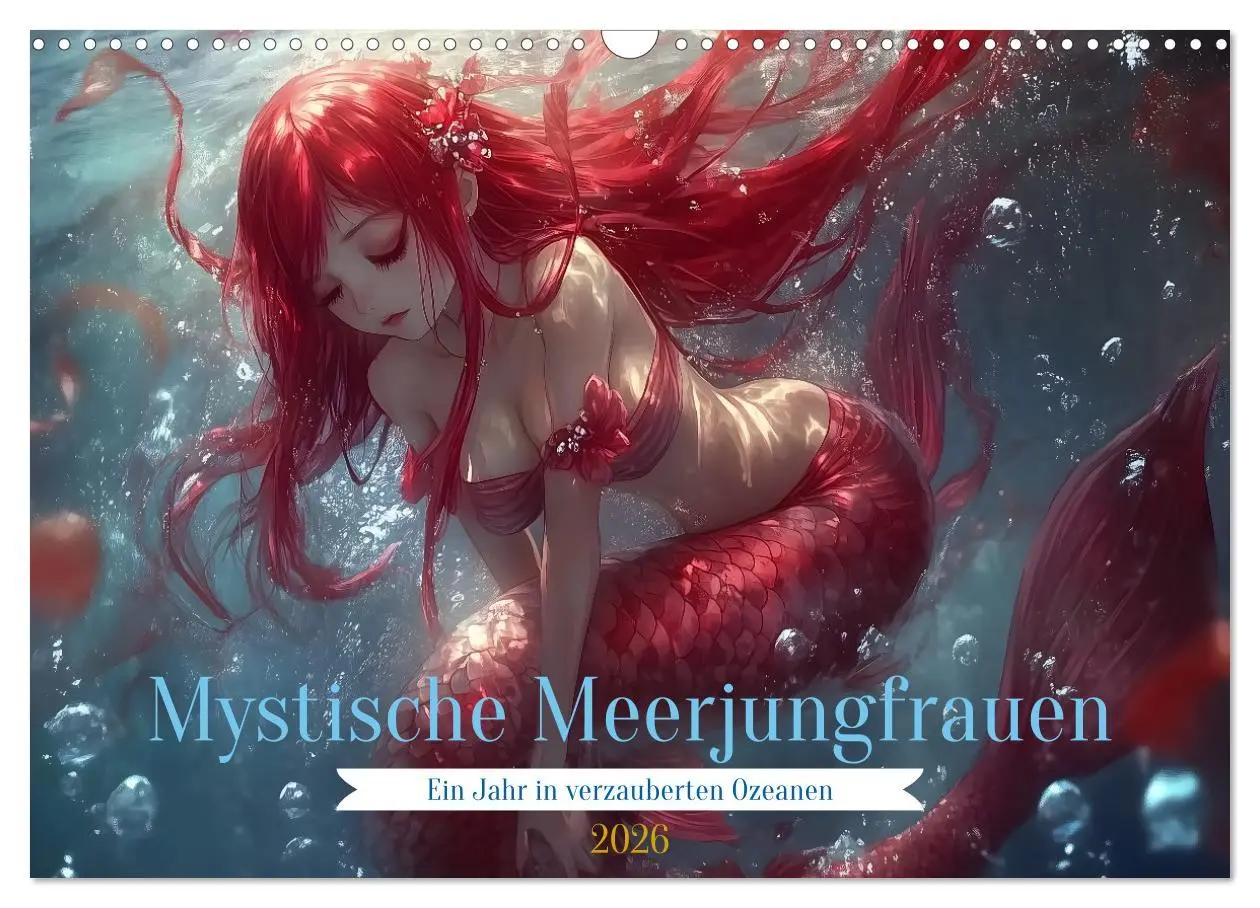 Cover: 9783457322857 | Mystische Meerjungfrauen: Ein Jahr in verzauberten Ozeanen...