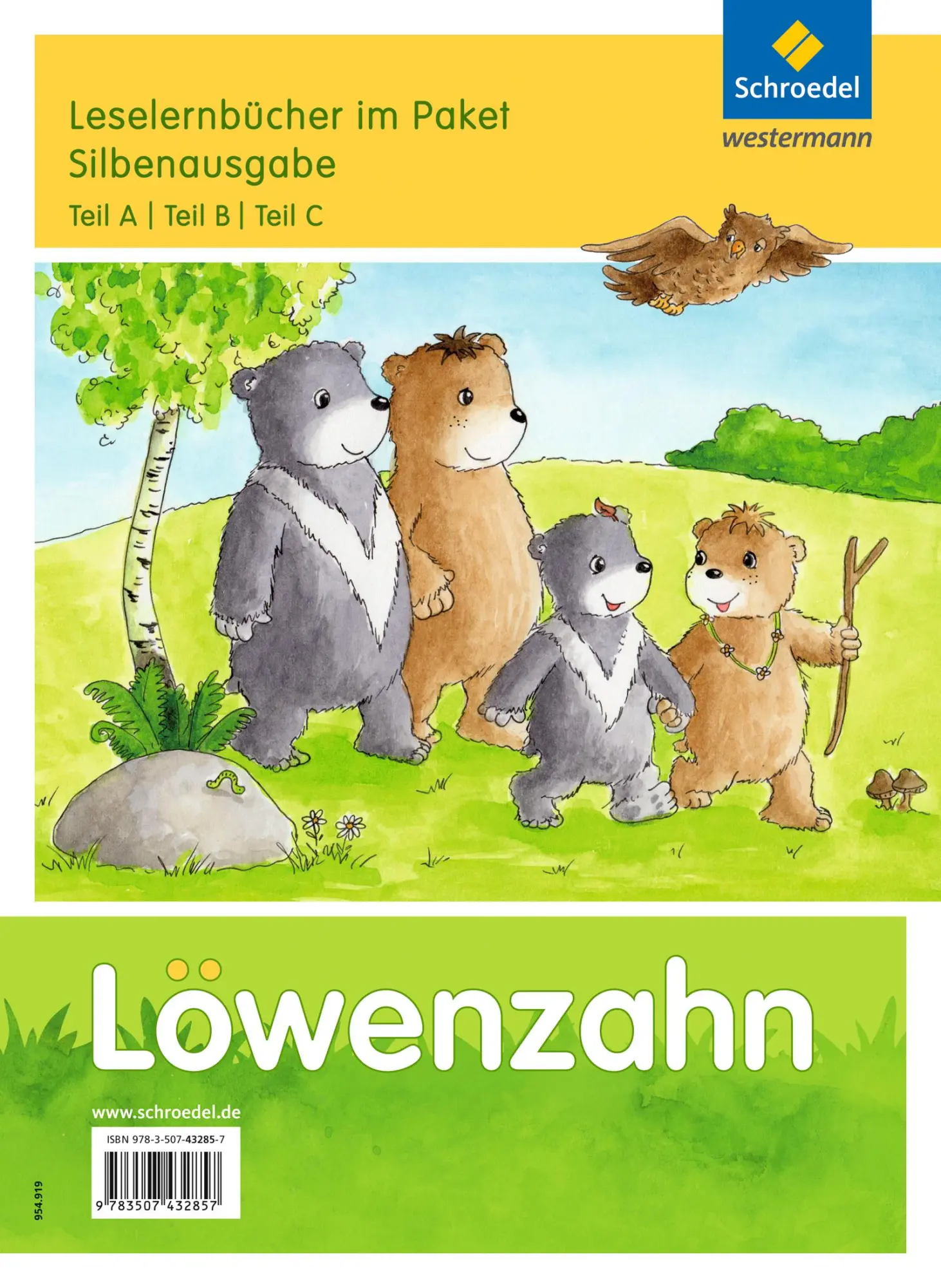 Cover: 9783507432857 | Löwenzahn. Leselernbücher A, B, C als Paket Silbenausgabe | Schwarz