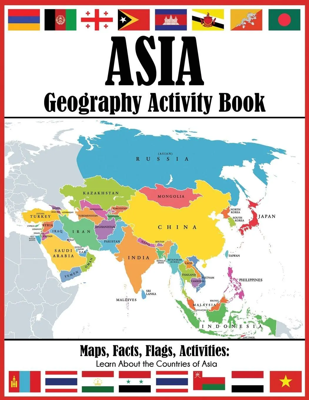 Cover: 9781647902957 | Asia Geography Activity Book | J. R. Grady | Taschenbuch | Englisch