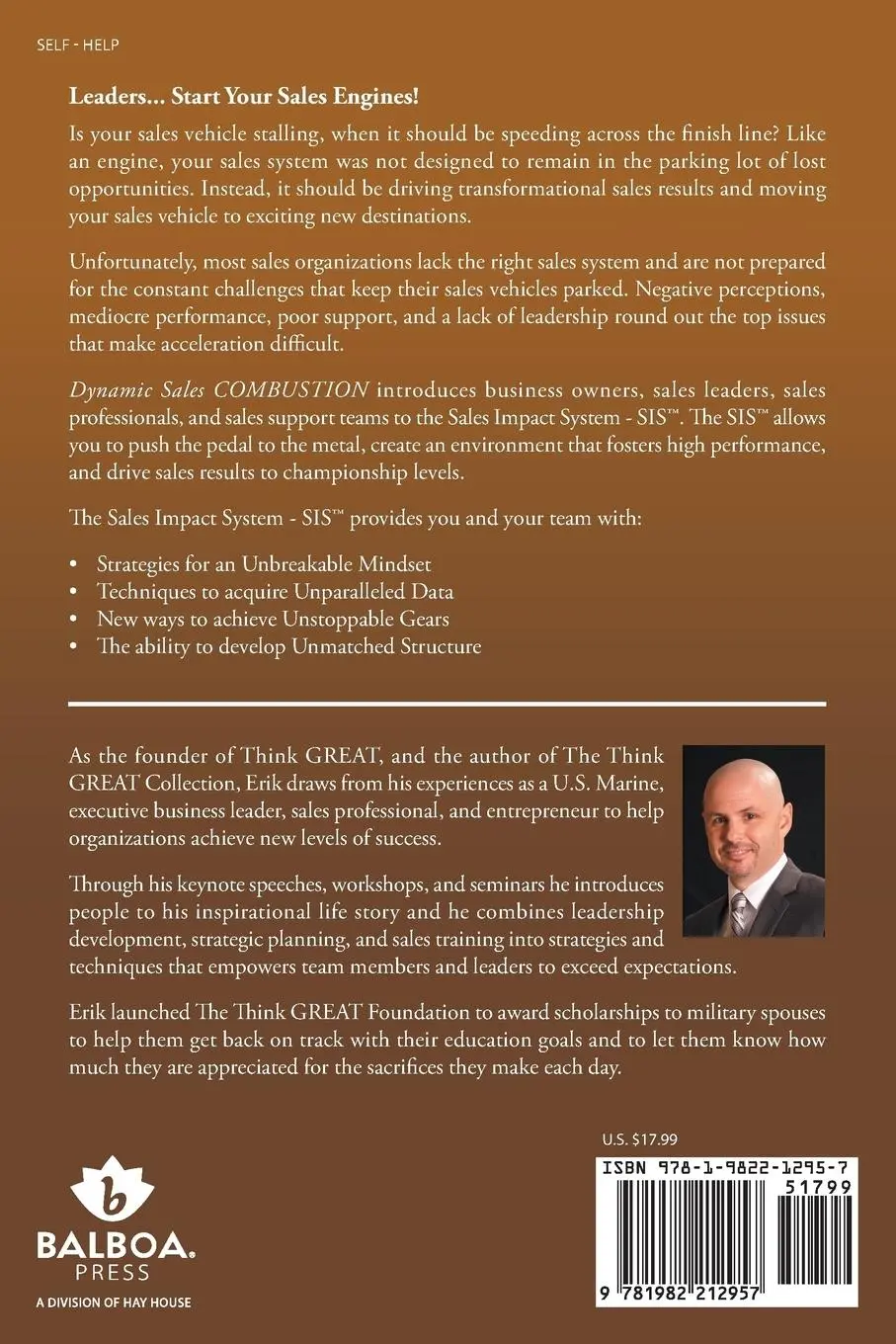 Rückseite: 9781982212957 | Dynamic Sales Combustion | Erik Therwanger | Taschenbuch | Englisch