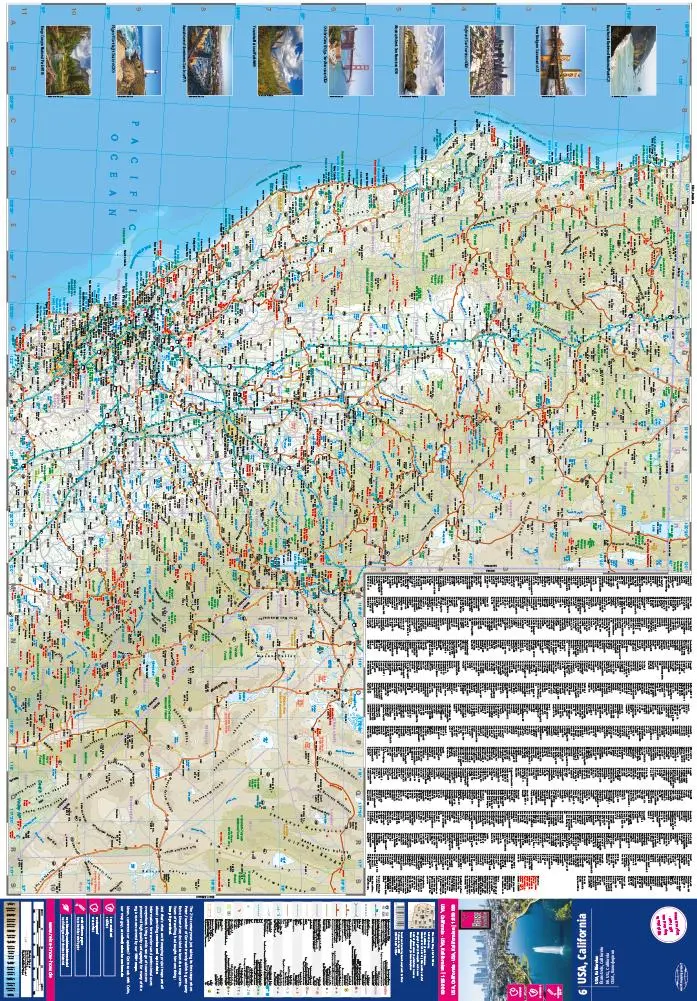 Bild: 9783831772957 | Reise Know-How Landkarte USA 06, Kalifornien (1:850.000) | Rump | 2 S.
