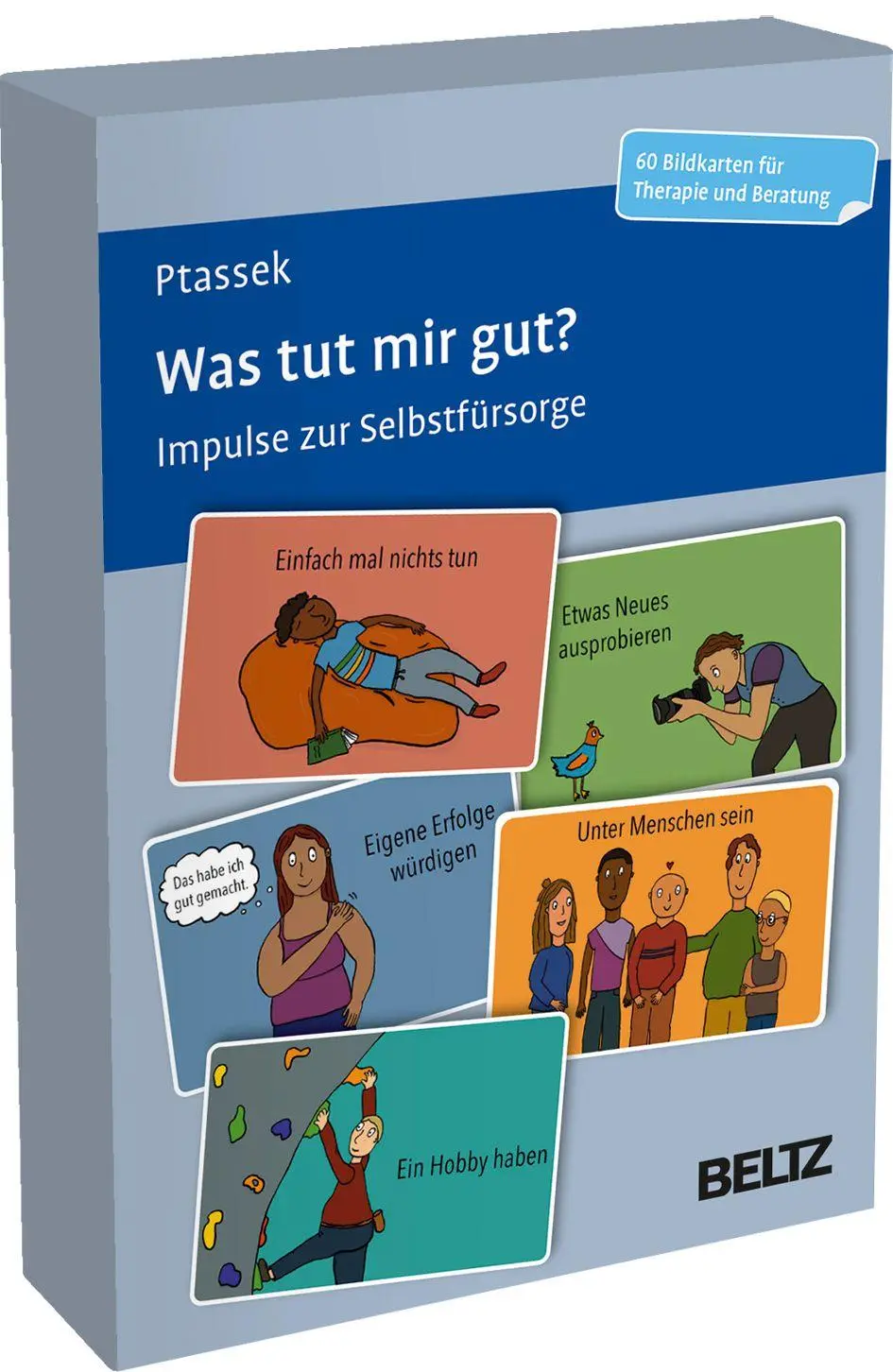 Cover: 4019172103057 | Was tut mir gut? | Henriette Ptassek | Box | BeltzTherapiekarten