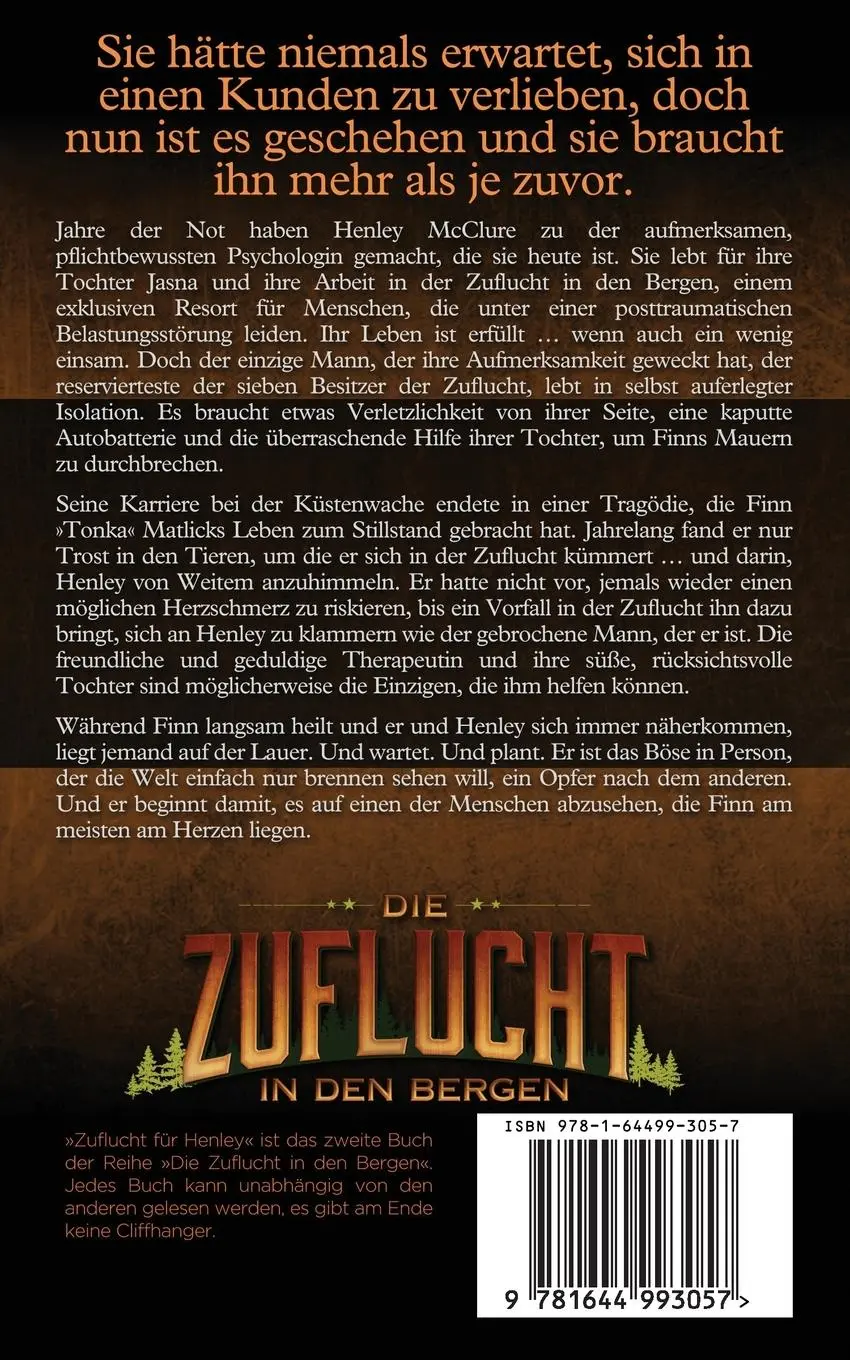 Rückseite: 9781644993057 | Zuflucht für Henley | Susan Stoker | Taschenbuch | Paperback | Deutsch