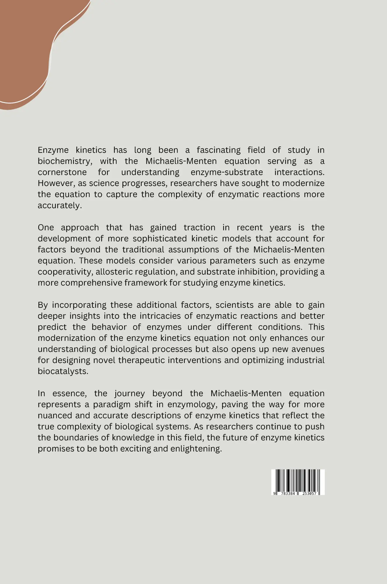Autor: 9783384253057 | Beyond Michaelis-Menten: Modernizing the Equation for Enzyme Kinetics