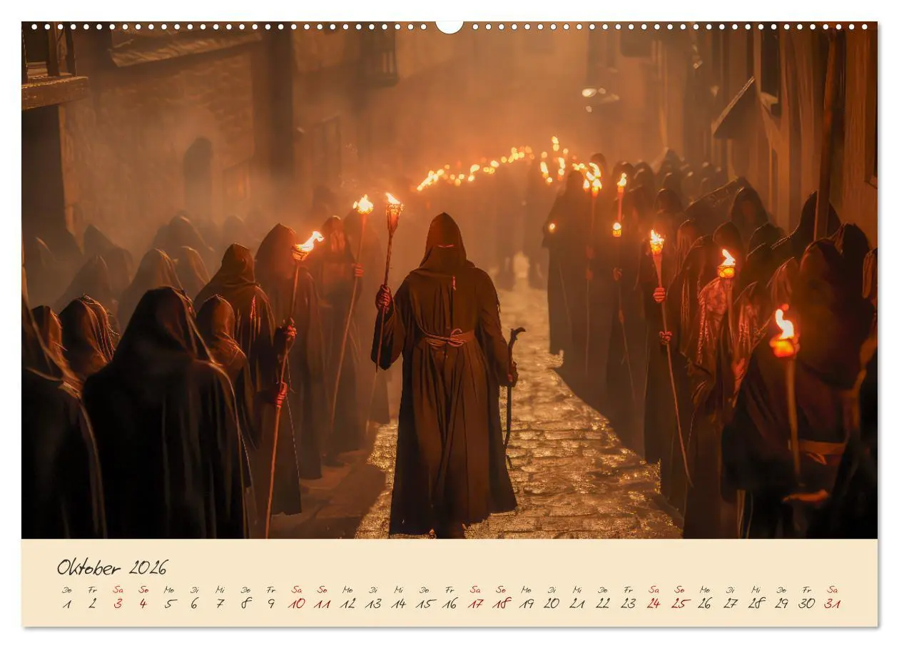 Bild: 9783457513057 | Jahreszeiten im Mittelalter (hochwertiger Premium Wandkalender 2026...