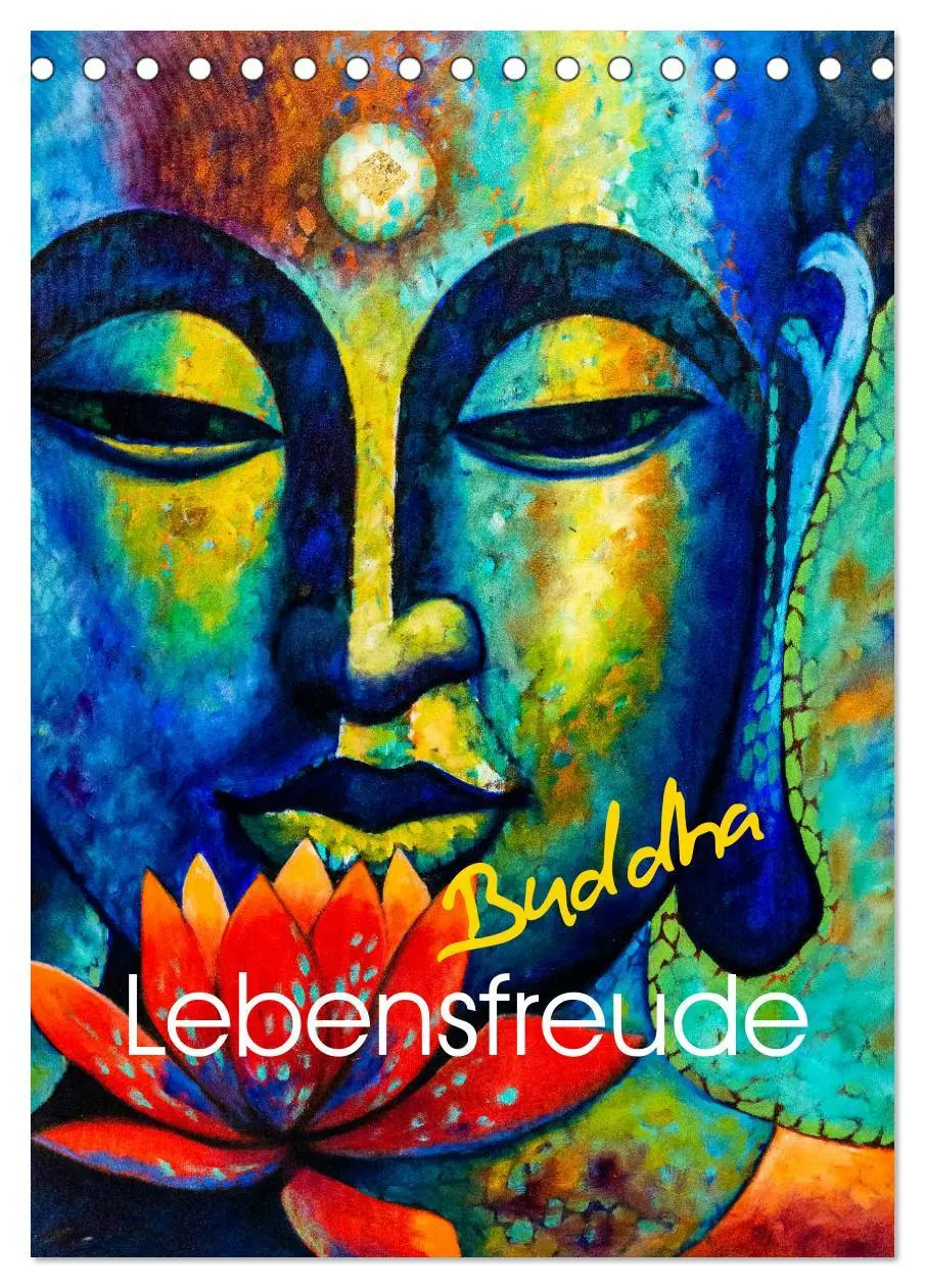 Cover: 9783516393057 | Lebensfreude Buddha (Tischkalender 2026 DIN A5 hoch), CALVENDO...