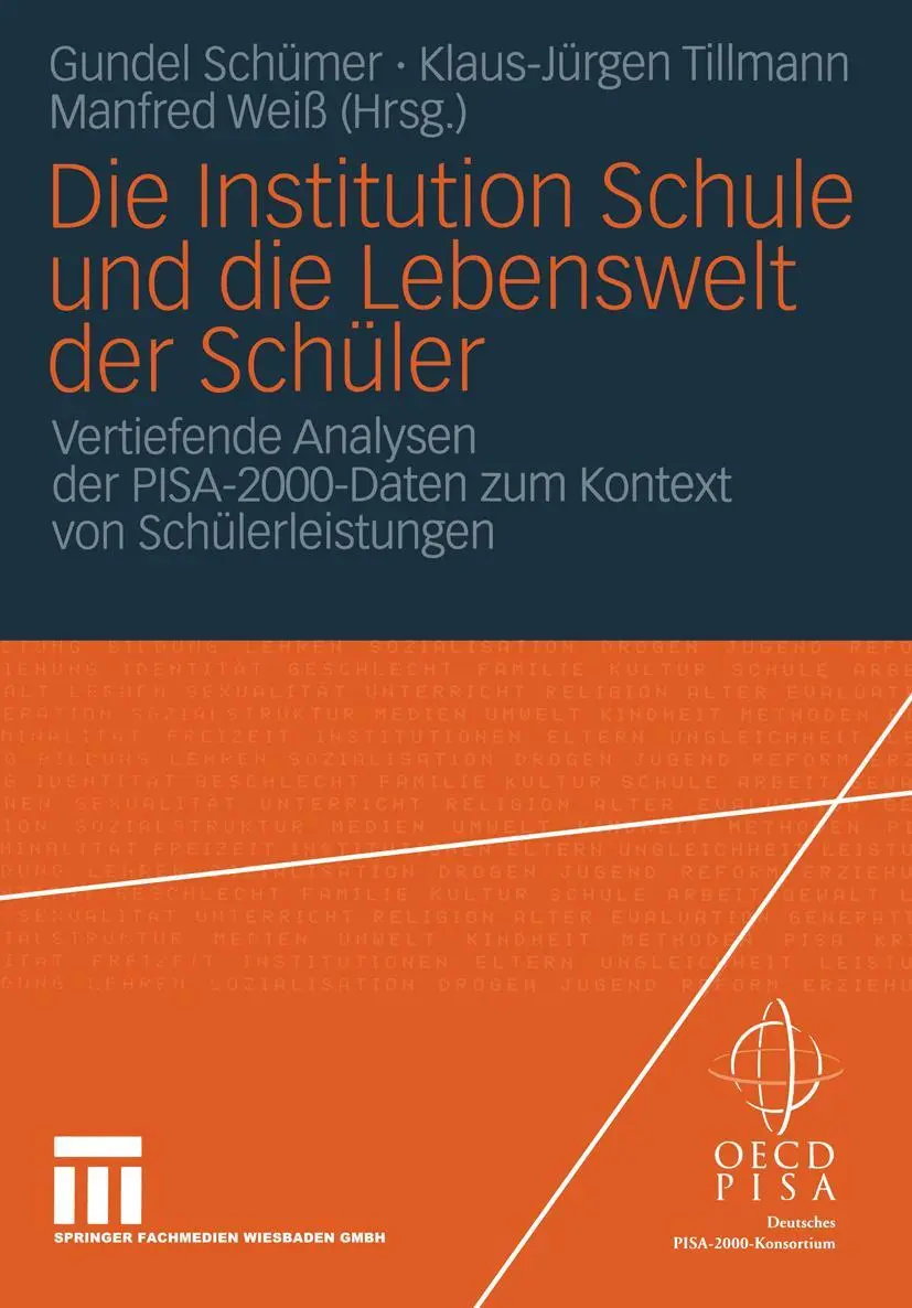 Cover: 9783531143057 | Die Institution Schule und die Lebenswelt der Schüler | Taschenbuch