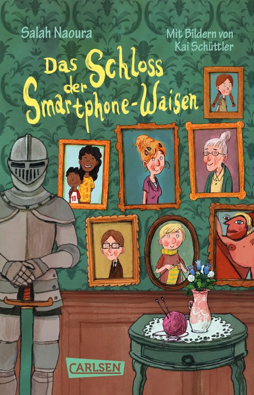 Cover: 9783551323057 | Die Smartphone-Waisen 1: Das Schloss der Smartphone-Waisen | Naoura