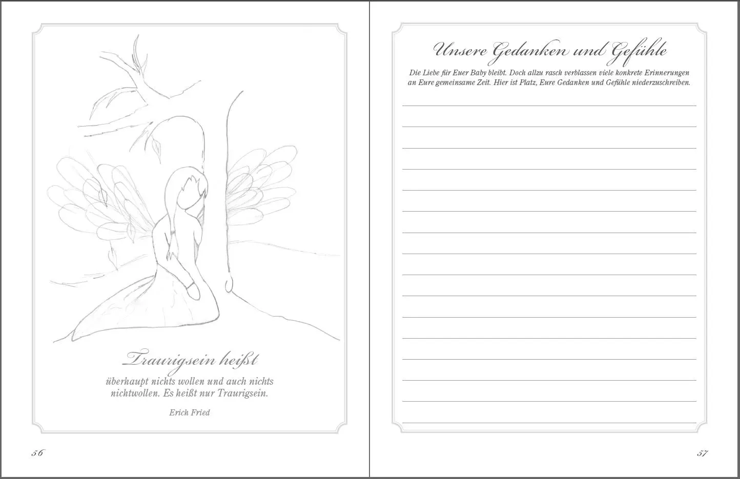Bild: 9783902943057 | Manchmal verlässt uns ein Kind - Erinnerungsalbum für ein früh...
