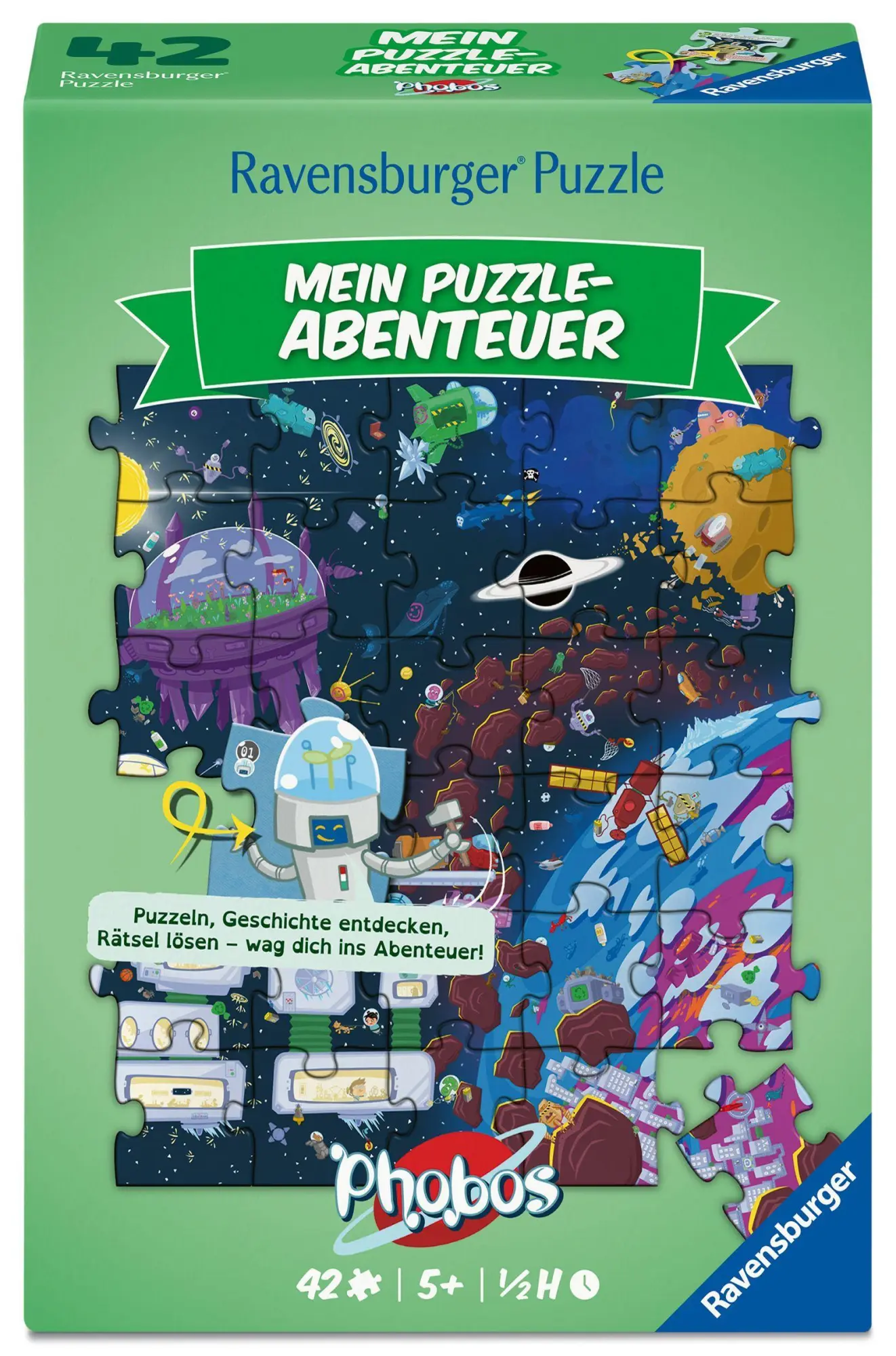 Cover: 4005555043157 | Kinderpuzzle 42 Teile - Mein Puzzle-Abenteuer: Phobos | Spiel | 2026