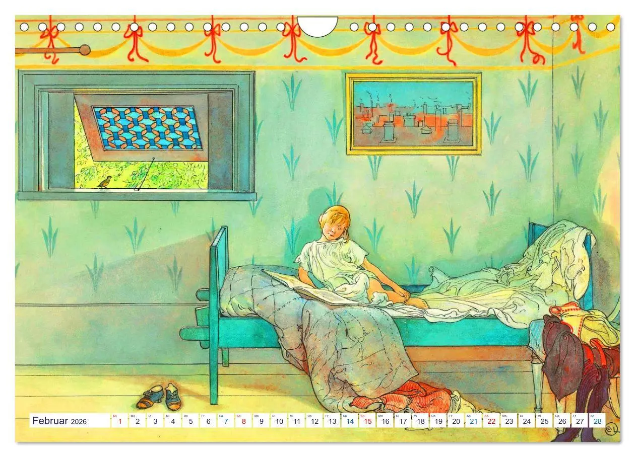 Bild: 9783457363157 | Schwedens heile Welt (Wandkalender 2026 DIN A4 quer), CALVENDO...