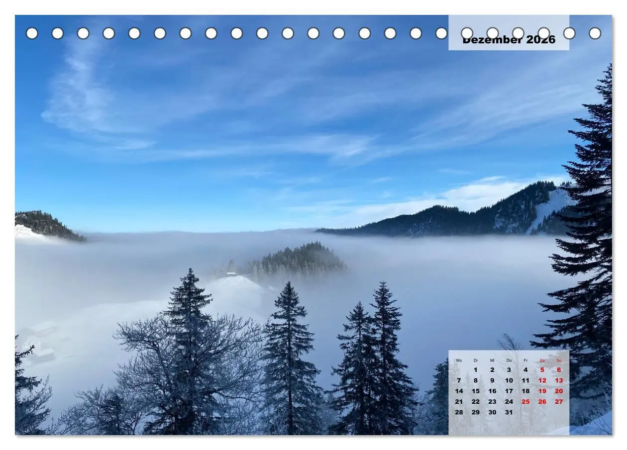 Bild: 9783457503157 | Alpenauszeit - Schöne Orte der Alpen (Tischkalender 2026 DIN A5...