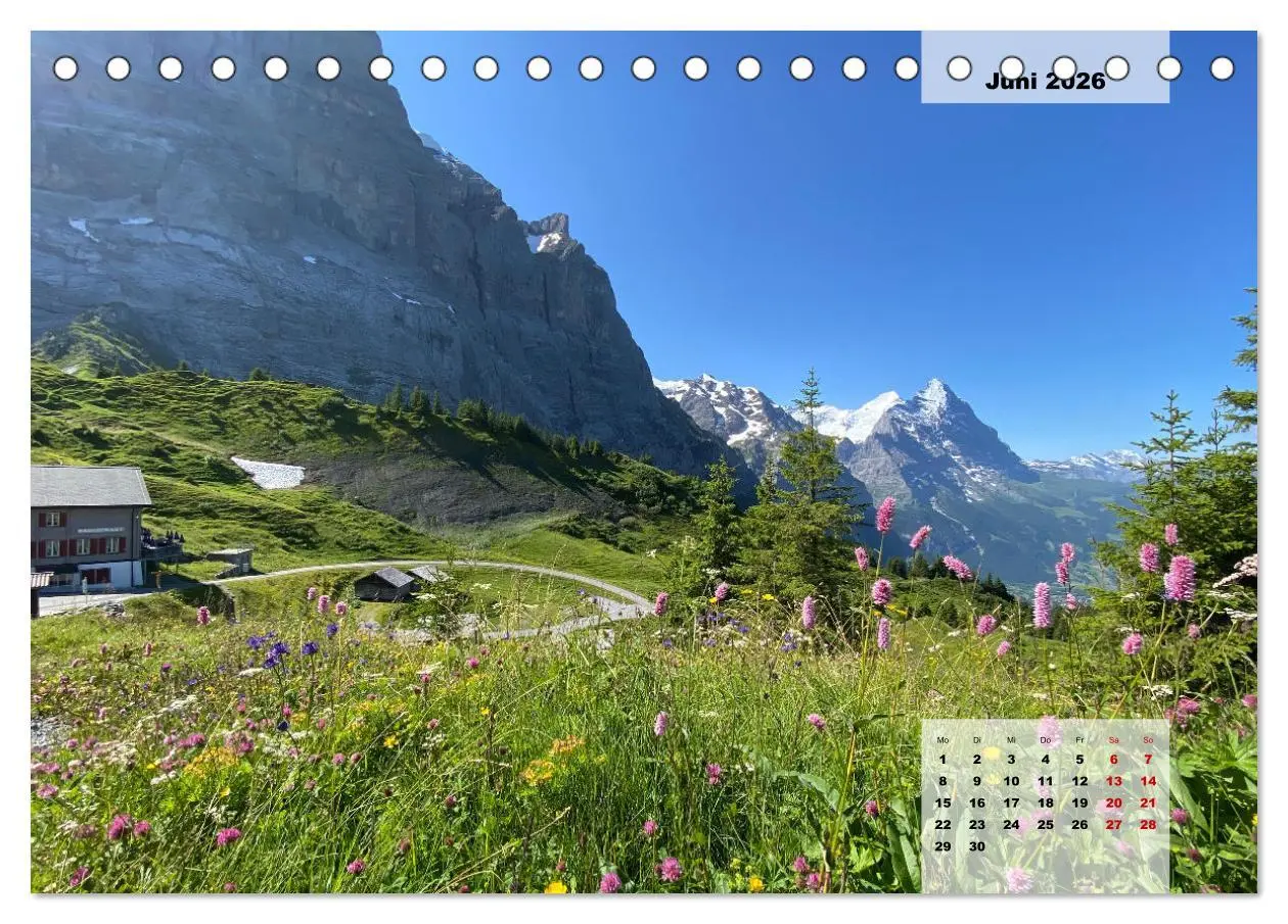 Bild: 9783457503157 | Alpenauszeit - Schöne Orte der Alpen (Tischkalender 2026 DIN A5...