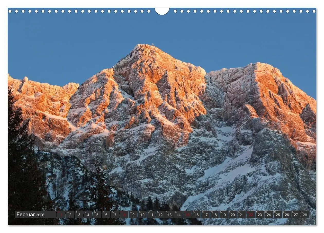 Bild: 9783516213157 | Rund um die Zugspitze (Wandkalender 2026 DIN A3 quer), CALVENDO...