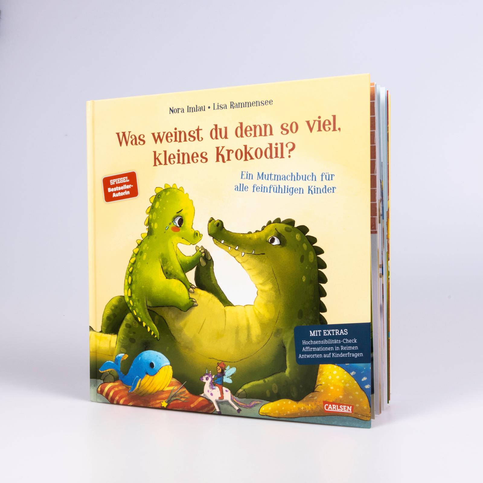 Bild: 9783551173157 | Was weinst du denn so viel, kleines Krokodil? | Nora Imlau | Buch