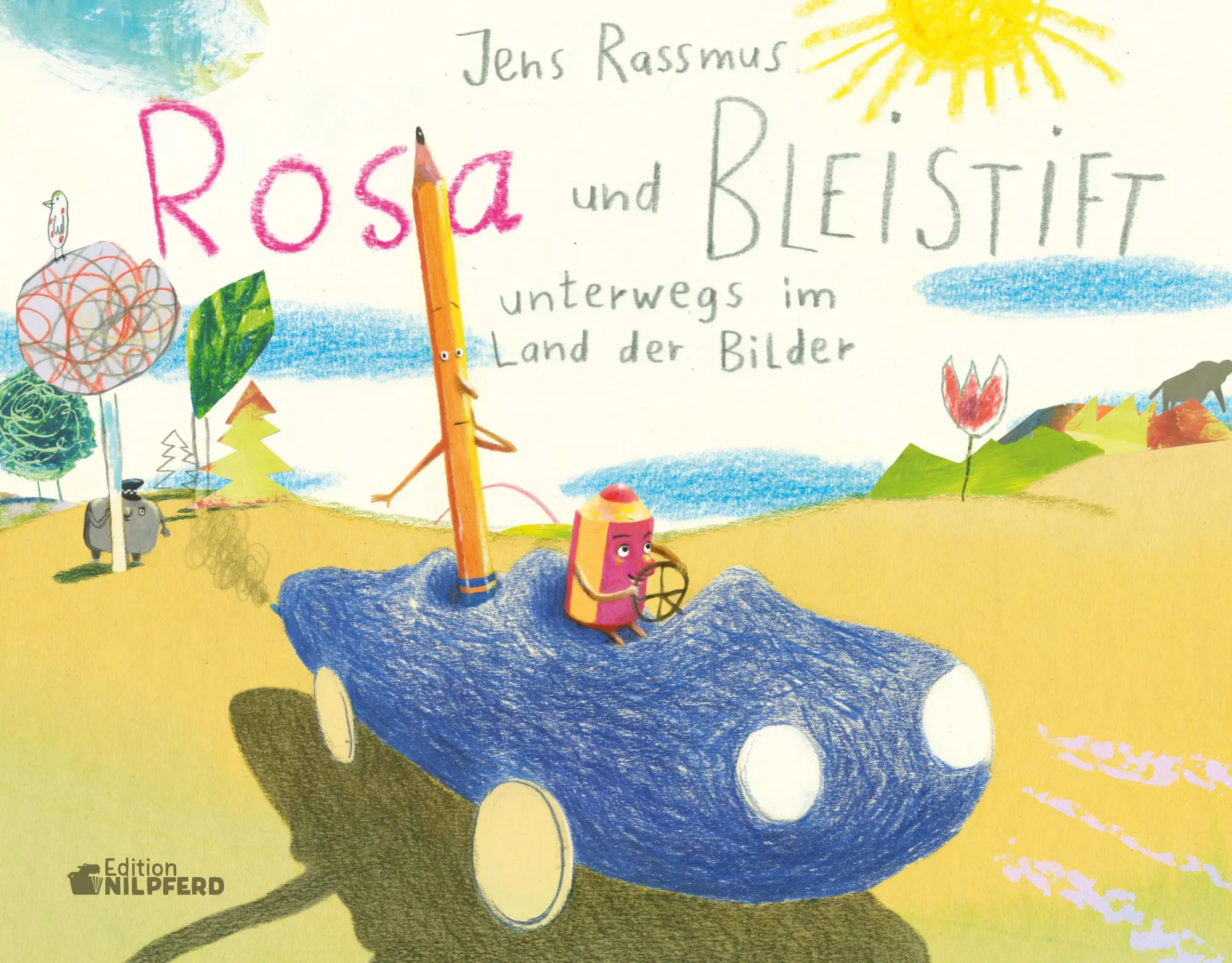 Cover: 9783707453157 | Rosa und Bleistift - Unterwegs im Land der Bilder | Jens Rassmus