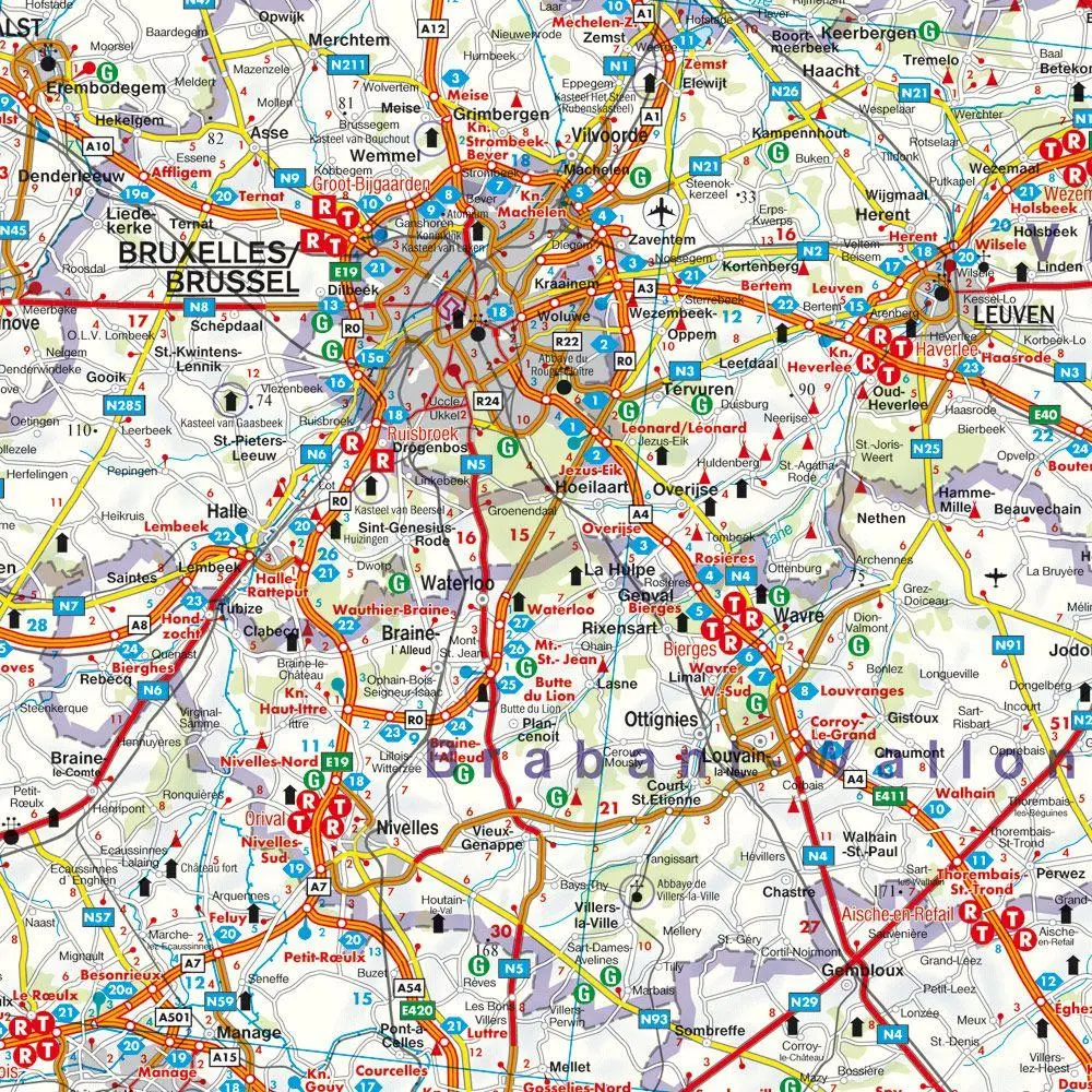 Bild: 9783707903157 | Belgien, Autokarte 1:300.000 | Freytag-Berndt und Artaria KG | Deutsch