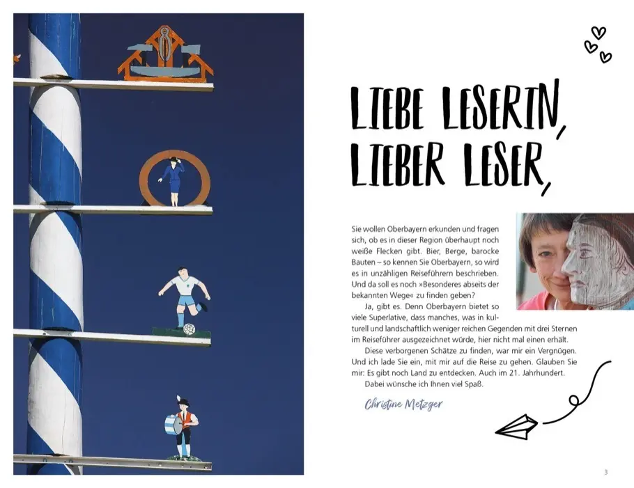 Bild: 9783734323157 | Herzstücke in Oberbayern | Christine Metzger (u. a.) | Taschenbuch