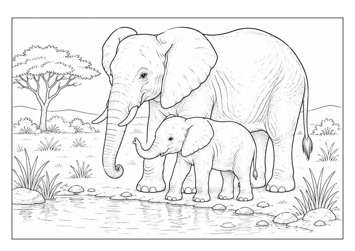 Bild: 9783986573157 | Tierisch viel zu entdecken - Tiere Malbuch für Kinder von 6-8...