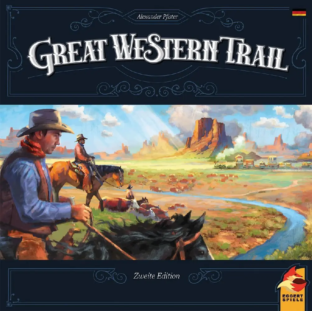 Cover: 4015566603257 | Great Western Trail | Eggertspiele | Spiel | EGGD0005 | Deutsch | 2022