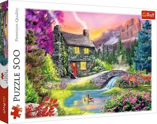 Cover: 5900511373257 | Bergidylle (Puzzle) | Spiel | In Spielebox | 37325 | 2020 | Trefl