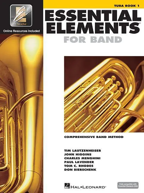 Cover: 9780634003257 | Essential Elements for Band - Tuba Book 1 with Eei Book/Online Media