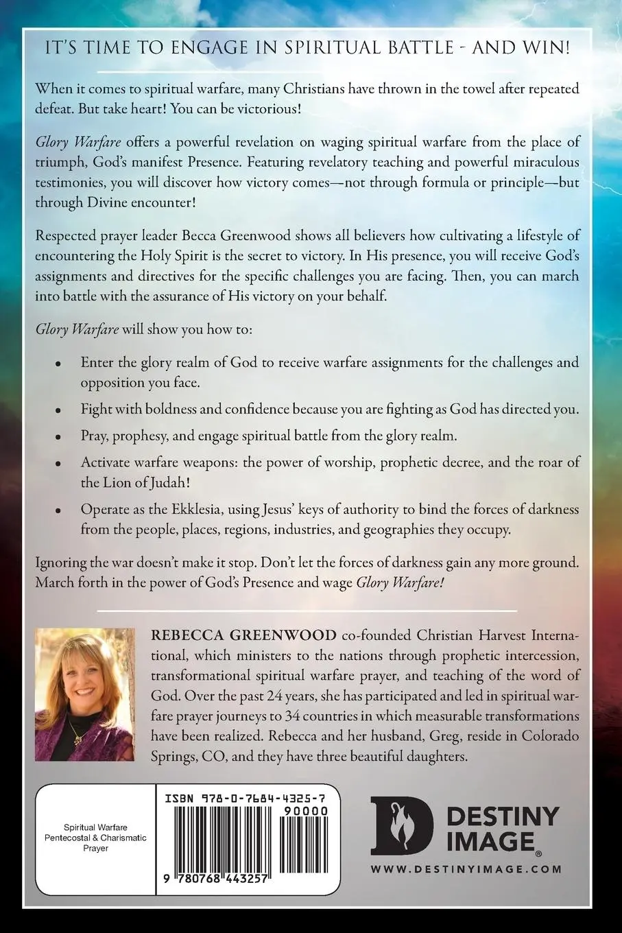 Rückseite: 9780768443257 | Glory Warfare | Rebecca Greenwood | Taschenbuch | Englisch | 2018