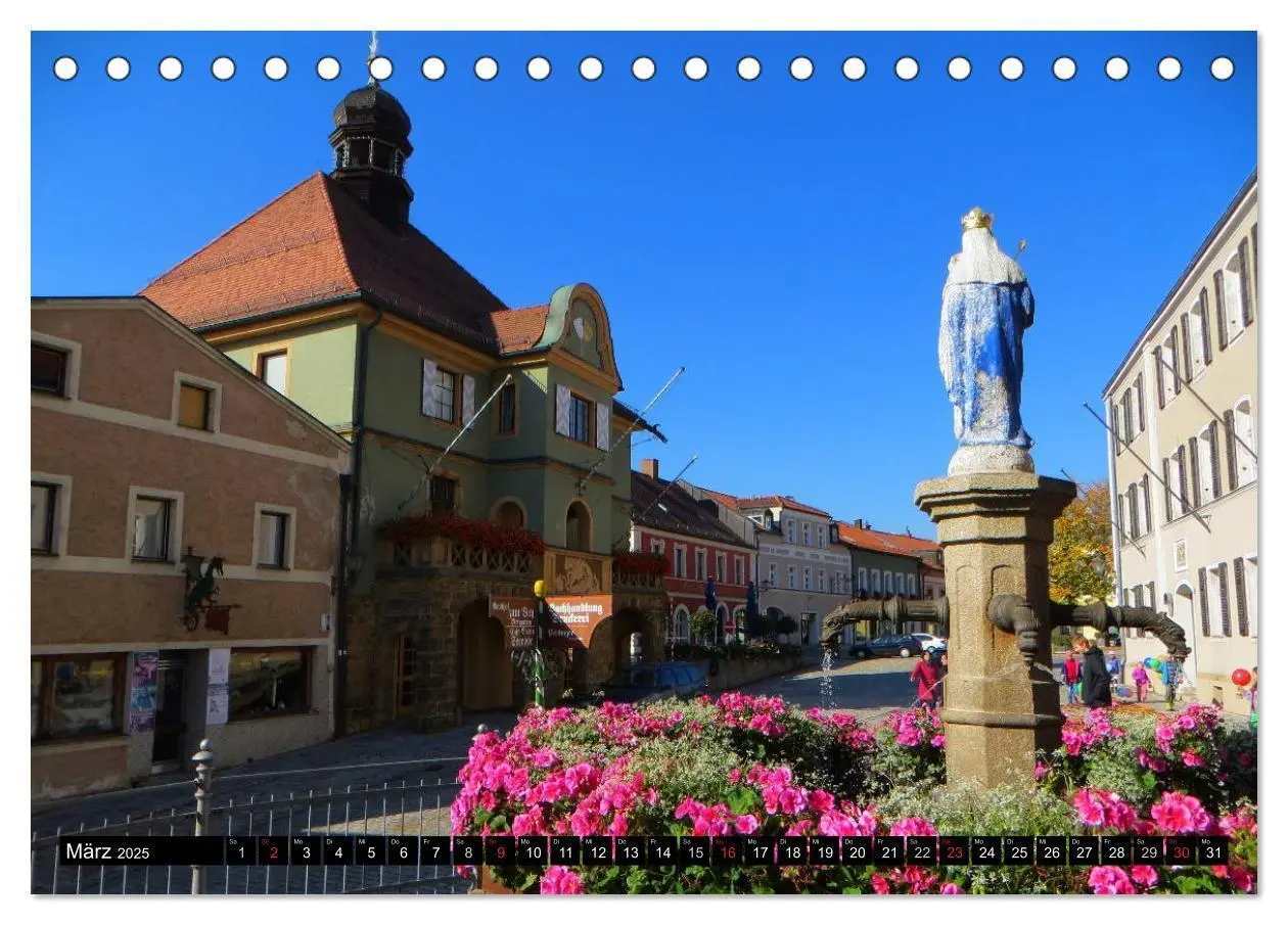 Bild: 9783435573257 | Drachenstadt Furth im Wald (Tischkalender 2025 DIN A5 quer),...