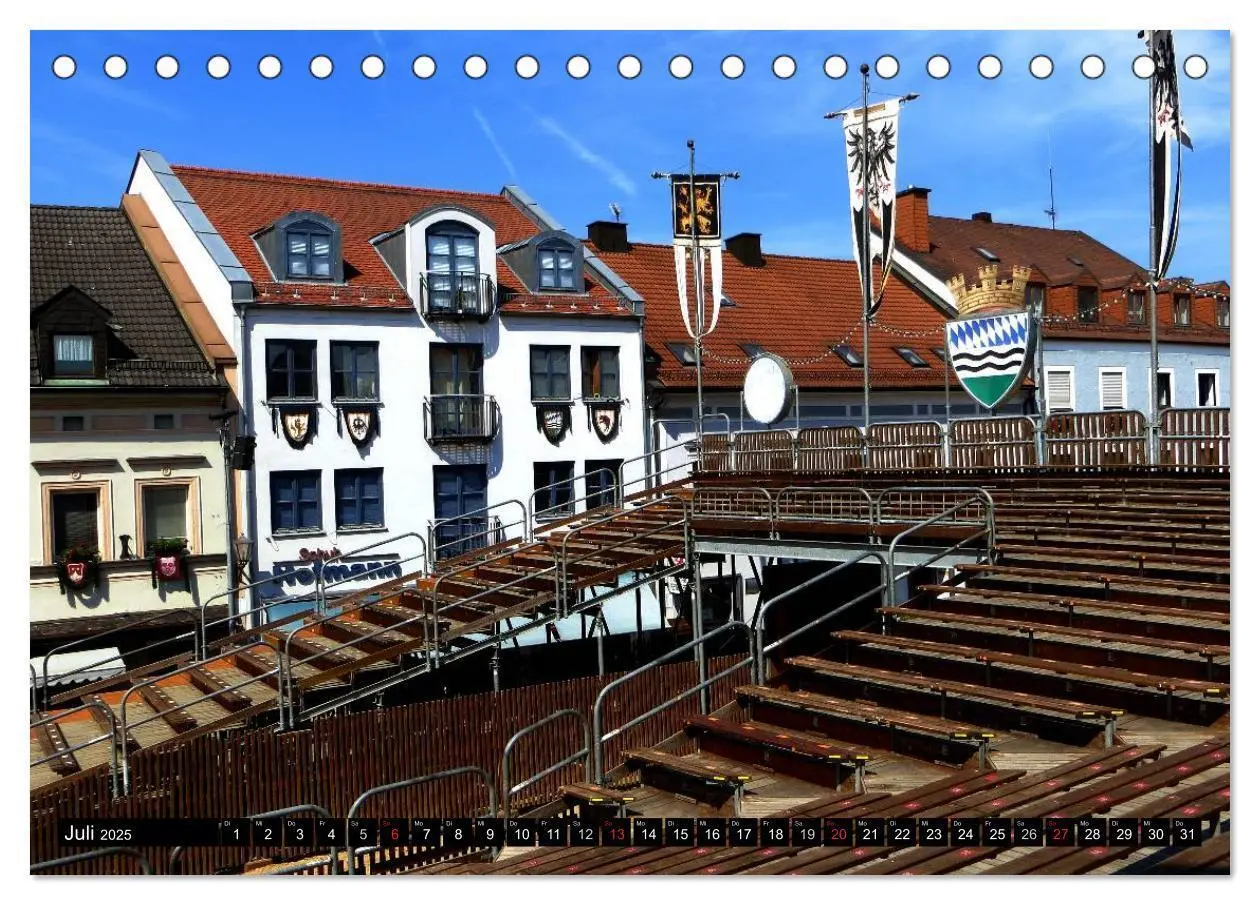Bild: 9783435573257 | Drachenstadt Furth im Wald (Tischkalender 2025 DIN A5 quer),...