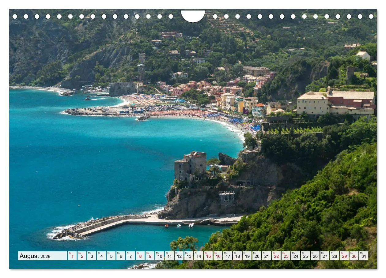 Bild: 9783457353257 | Die Italienische Riviera - Ligurien (Wandkalender 2026 DIN A4...